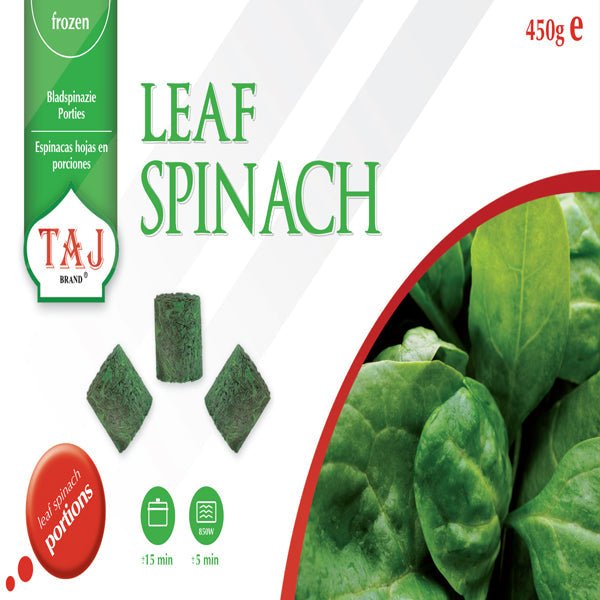 Taj Leaf Spinach (450G) - Aytac Foods