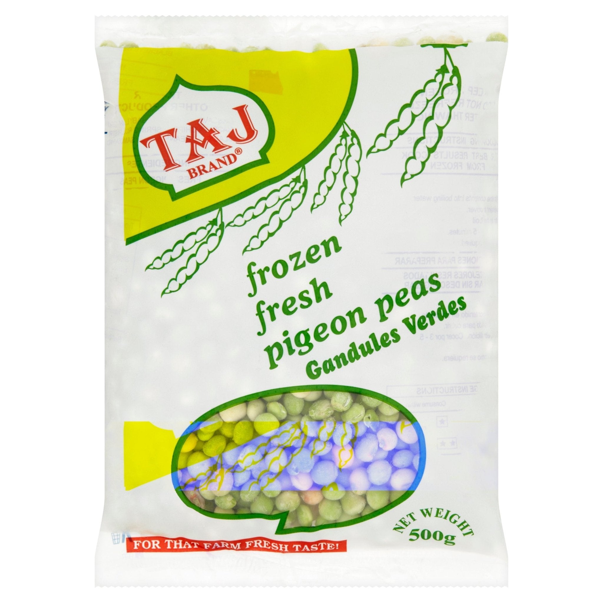 Taj Pigeon Peas (500G) - Aytac Foods
