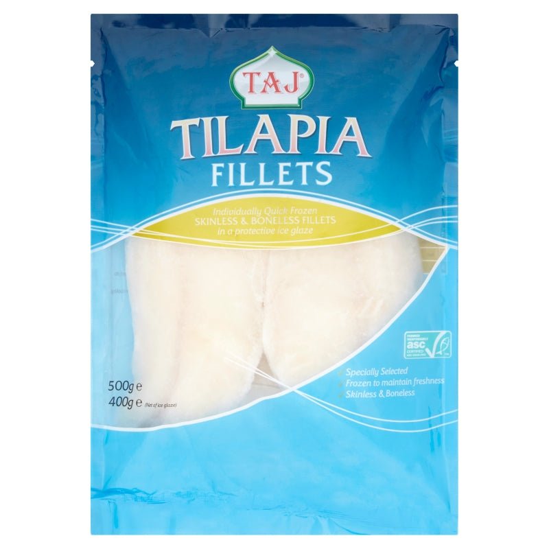 Taj Tilapia Fillets (500G) - Aytac Foods
