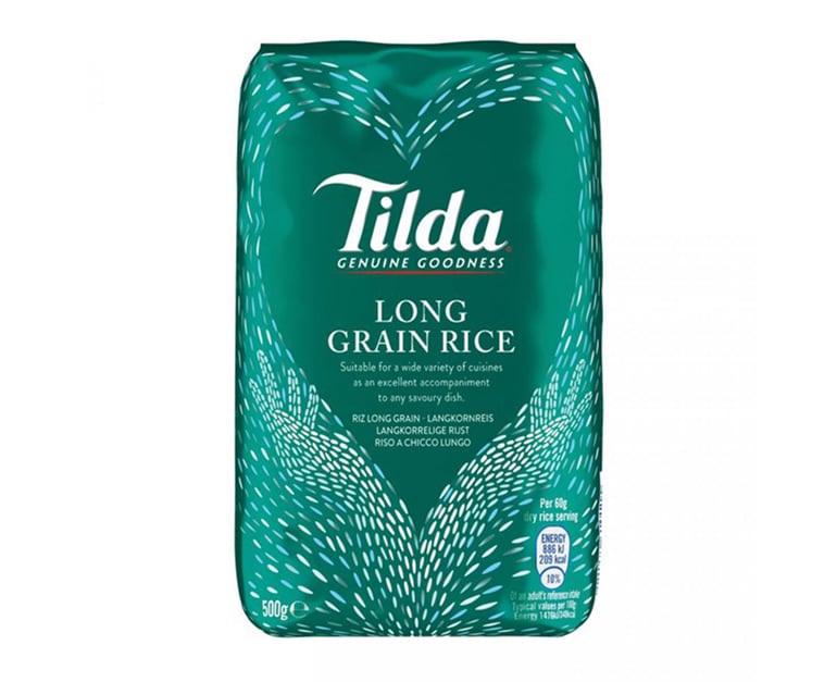 Tilda Long Grain Rice (500G) - Aytac Foods