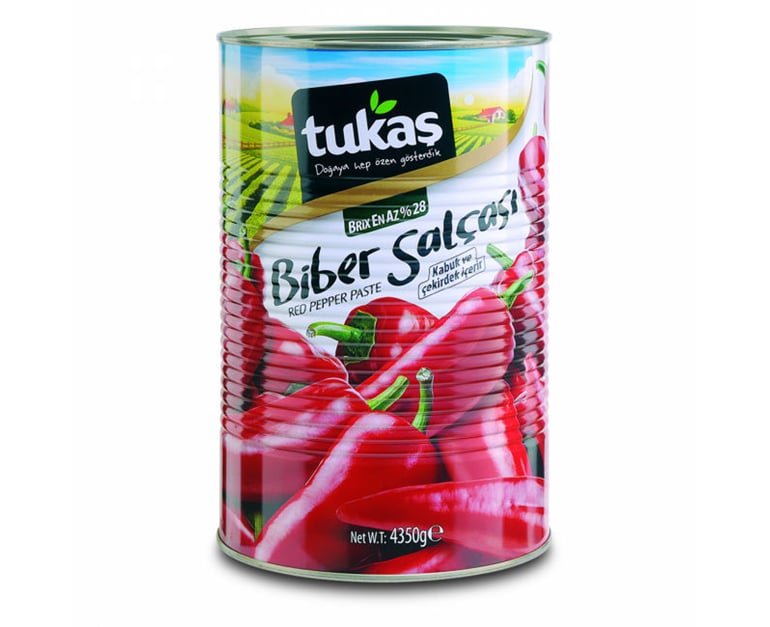 Tukas Pepper Paste 4(350G) - Aytac Foods