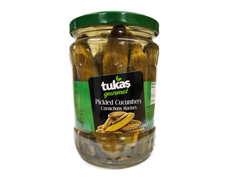 Tukas Pickled Cucumbers (580CC) - Aytac Foods