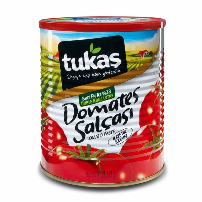 Tukas Tomato Paste (830G) - Aytac Foods