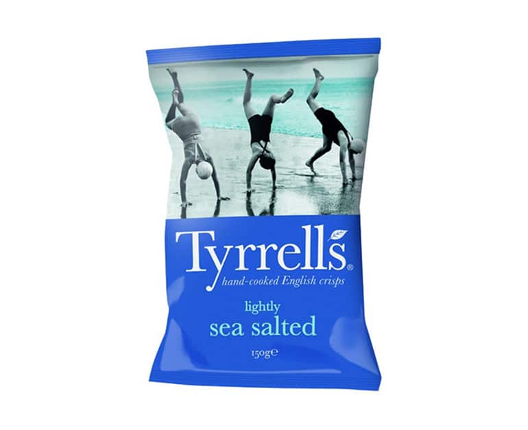 Tyrells Lightly Sea Salted (150G) - Aytac Foods