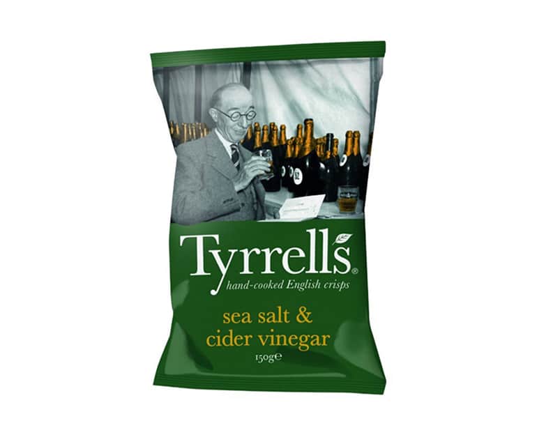 Tyrells Sea Salt & Cider Vinegar (150G) - Aytac Foods