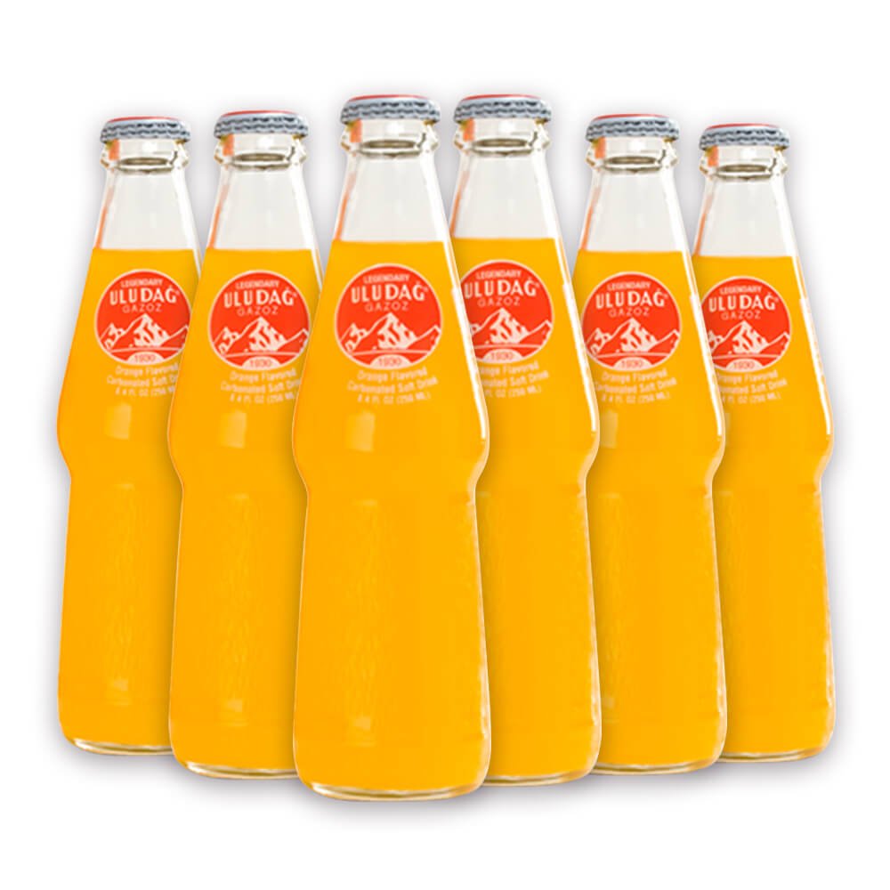 Uludag Efsane Gazoz Portakalli Orange (6*200ml) - Aytac Foods