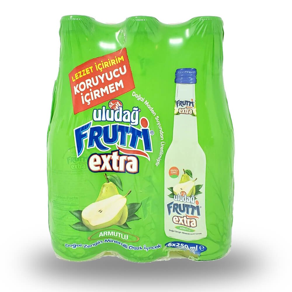 Uludag Frutti Extra Pear Mineral Water (250 ml x 6 pcs) - Aytac Foods