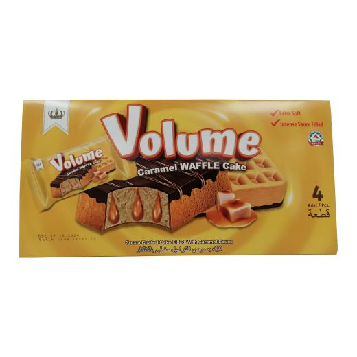 Volume Waffle Cocao Cake Caramel Sauce (160G) - Aytac Foods