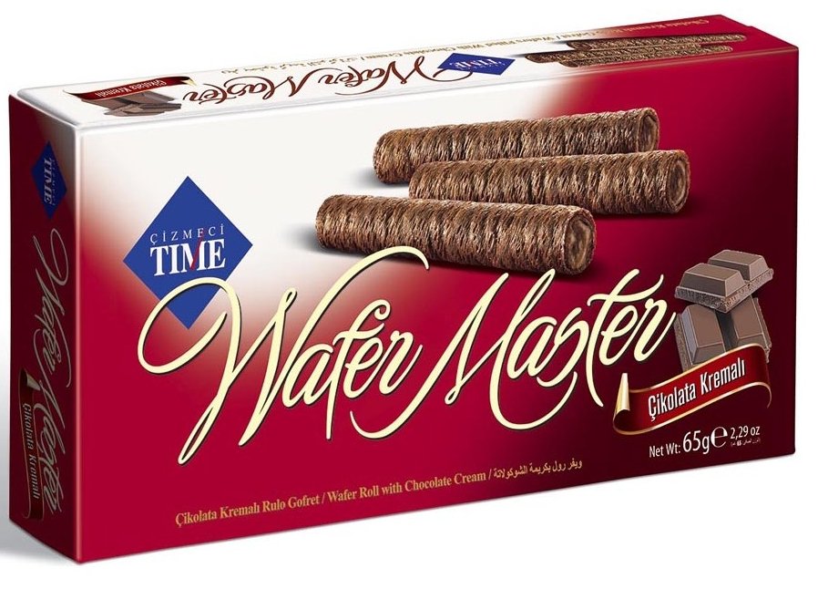 Wafer Master Carton Box Chocolate (65G) - Aytac Foods