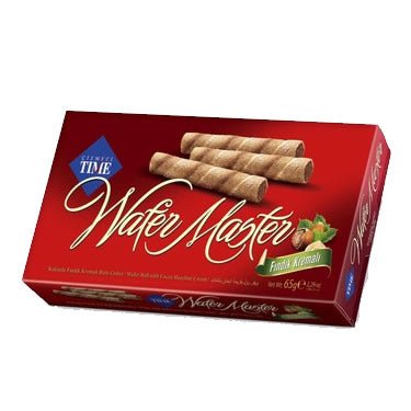 Wafer Master Carton Box Hazelnut (65G) - Aytac Foods