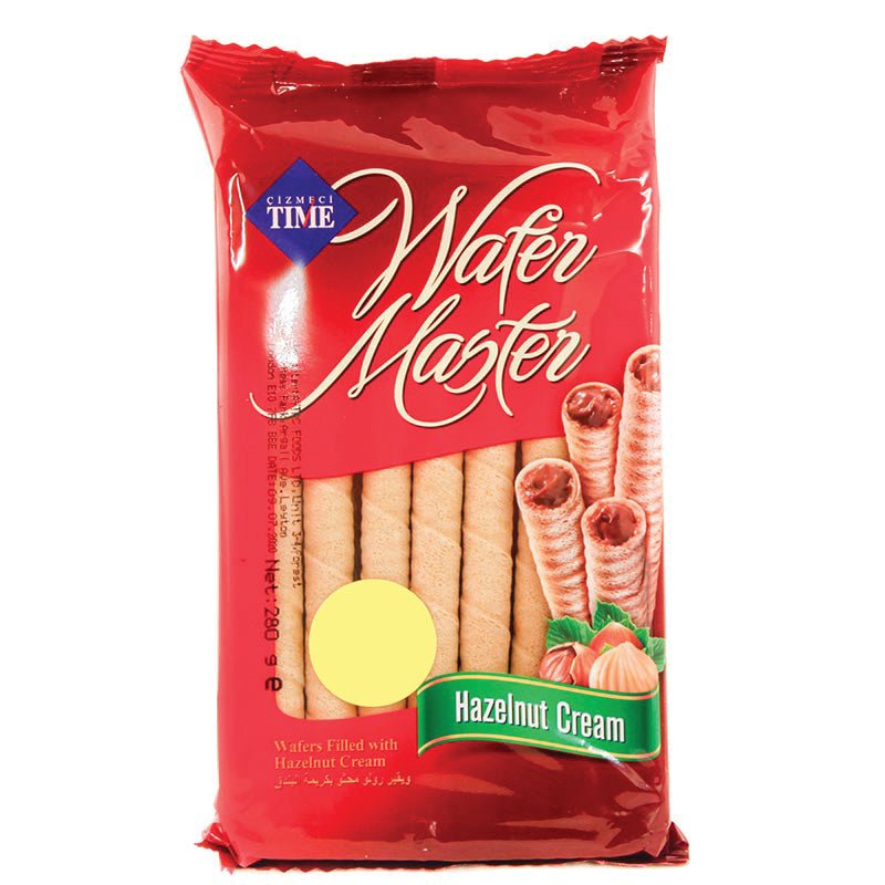 Wafer Master Hazelnut Roll (280G) - Aytac Foods