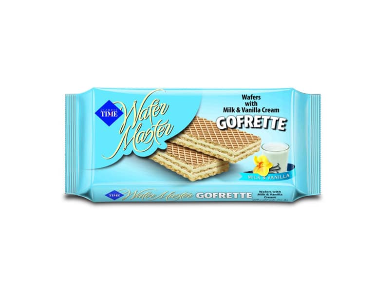 Wafer Master Milk & Vanilla Gofrette (40 gr X 24) - Aytac Foods