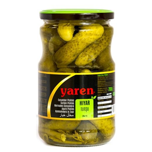 Yaren Cucumber Pickles No:1 (720G) - Aytac Foods