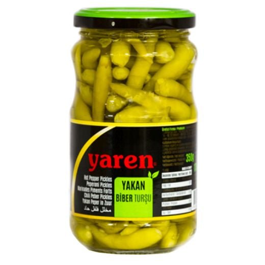 Yaren Extra Hot Pepper Pickles (70G) - Aytac Foods