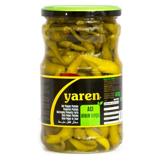 Yaren Hot Pepper Pickles (720G) - Aytac Foods