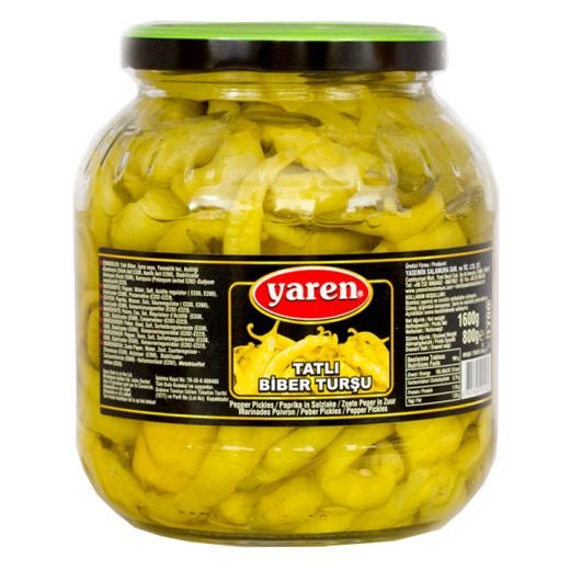 Yaren Pepper Pickles (700G) - Aytac Foods