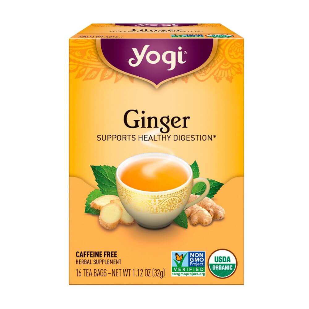 Yogi Tea Organic Ginger Tea (17 Tea Bags) - Aytac Foods