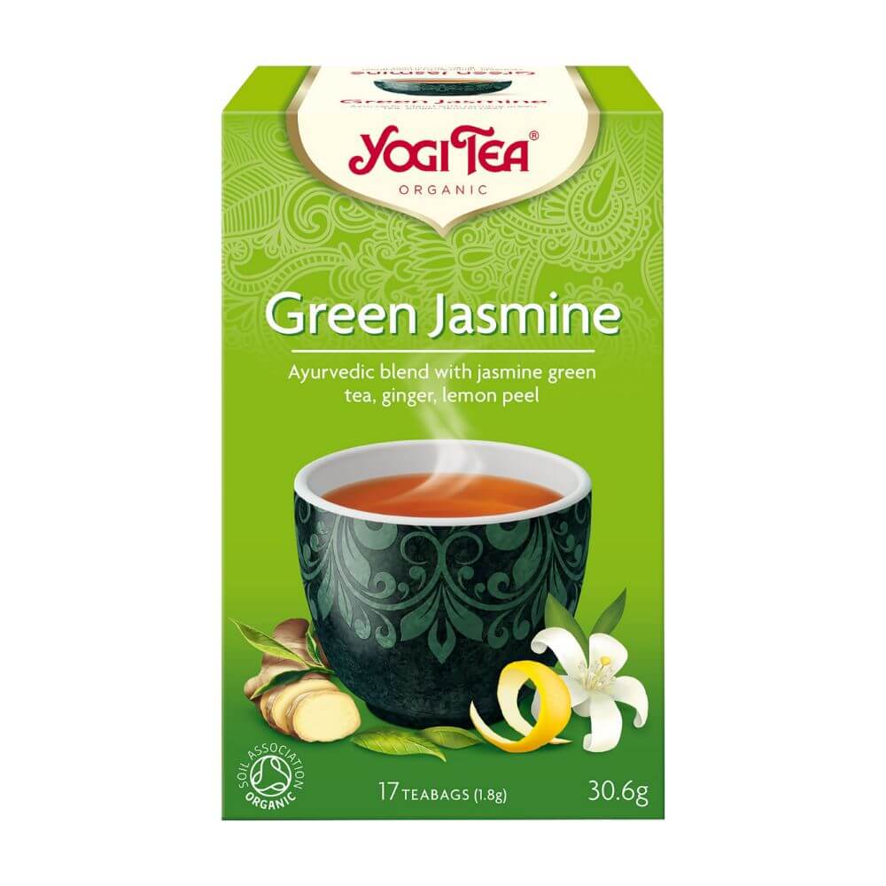 Yogi Tea Organic Green Jasmine Tea (17 Tea Bags) - Aytac Foods