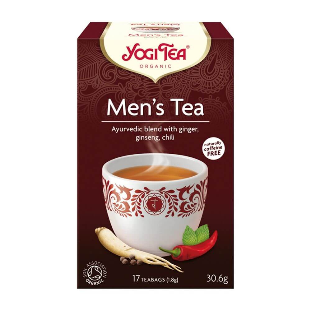 Yogi Tea Organic Men's Tea (17 Tea Bags) - Aytac Foods