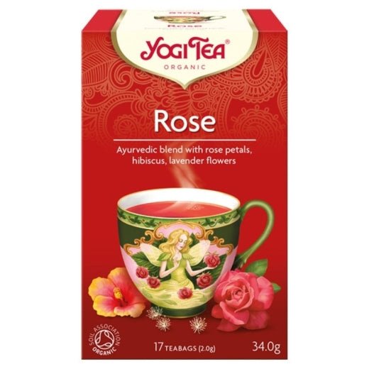Yogi Tea Organic Rose - 17 Bags - Aytac Foods
