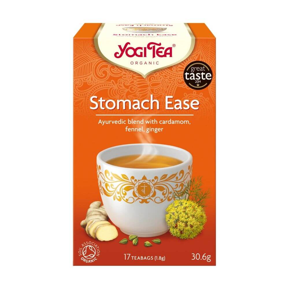 Yogi Tea Organic Stomach Ease Tea (17 Tea Bags) - Aytac Foods