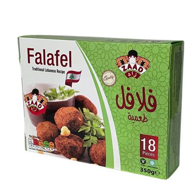 Zaad Falafel 18 Pieces Lebanese (350g) - Aytac Foods