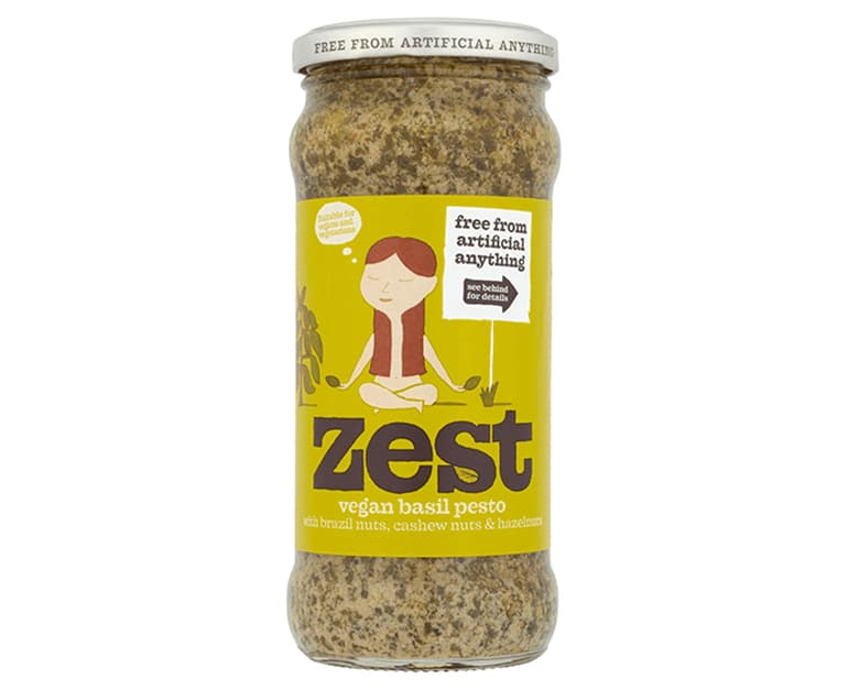 Zest Vegan Basil Pesto (340G) - Aytac Foods