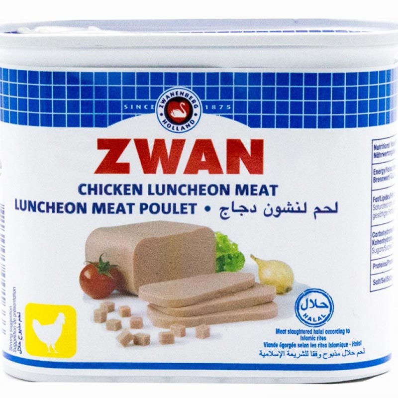 Zwan Chicken Luncheon Meat (340G) - Aytac Foods